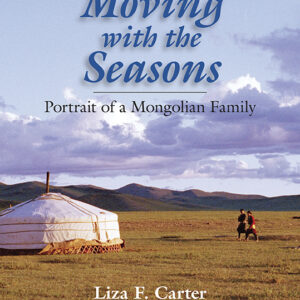 Cover art for photography book on Mongolian nomads